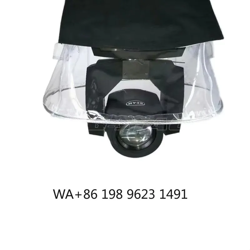 Waterproof Transparent Plastic Rain Cover for 7R Moving Head Beam Par Light Stage Lamp Outdoor Protective Dust Shield Cover