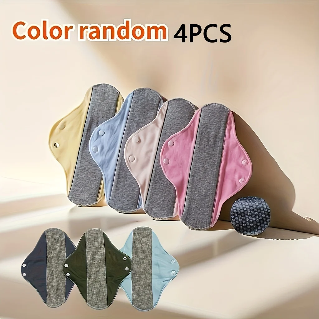 1/2/4pcs Leak-Proof & Waterproof Washable Incontinence Pads with Graphene Asept… - Image 6