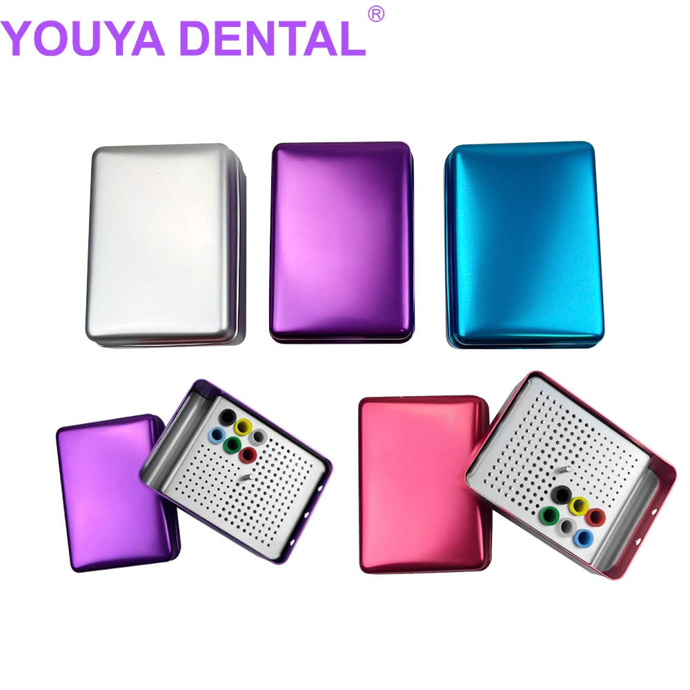 

180 Holes Dental Disinfection Endo Files Holder Box Autoclave Sterilizer Case Burs For Oral Care Disinfection Case Dentistry Bur