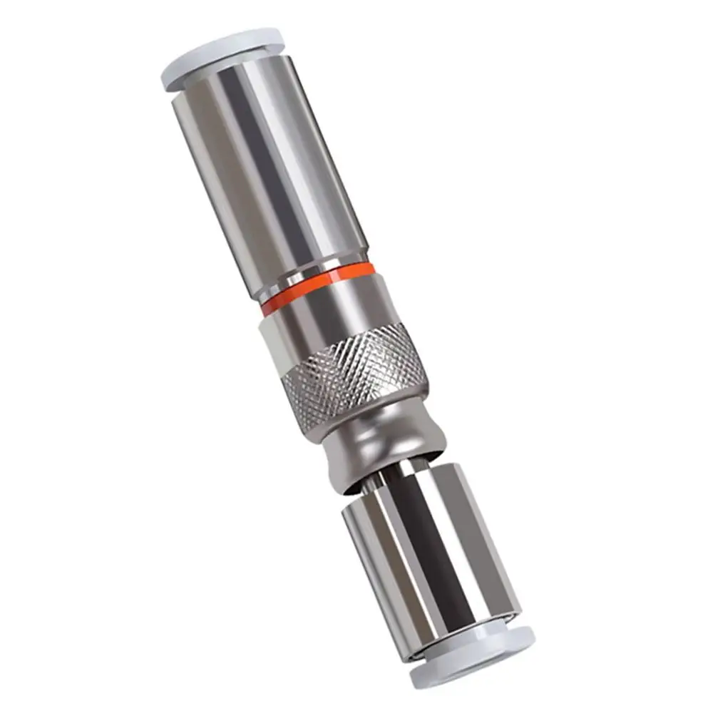 1Pcs KK2P/KK2S-04H-06H-04E-06E Tracheal Quick Connector Pneumatic One-way Quick Coupling PU Tube Brass Pipe Joint