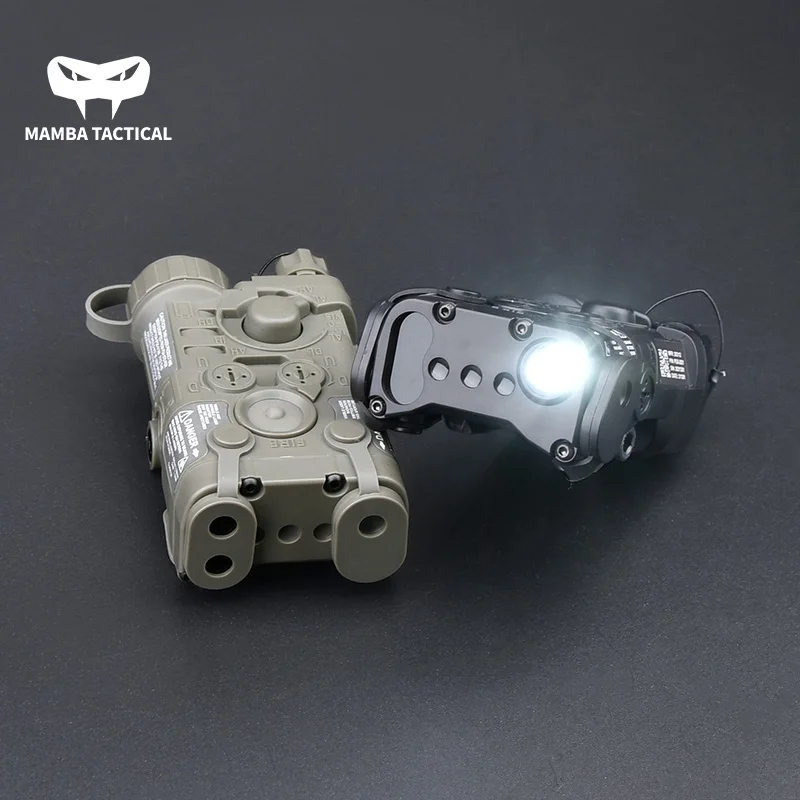 White Light Version NGAL L3 Tactical Flashlight Weapon Light NO Laser No IR Nylon Battery Case Box Hunting Outdoor Lighting PEQ