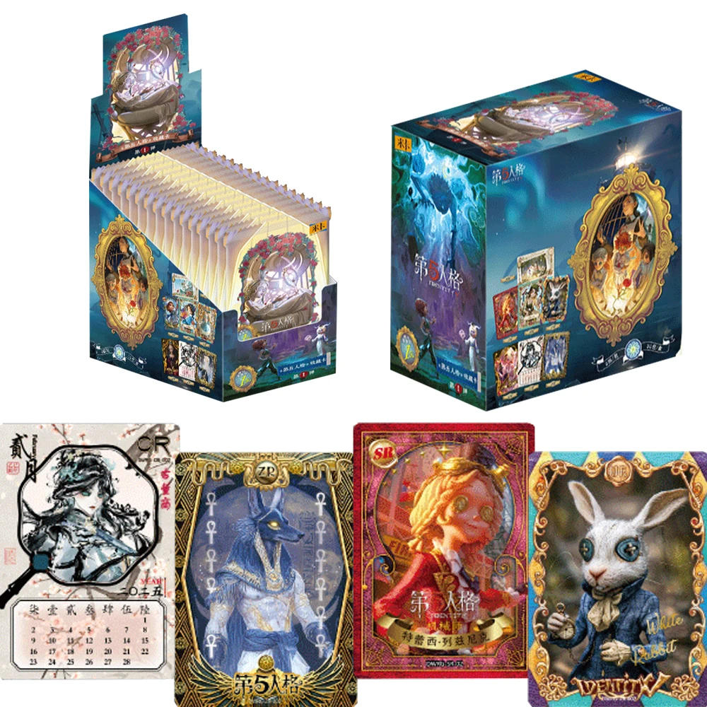 Identity Ⅴ Collection Cards Popular Original Escape Survival Role-playing Game Figures Creative Anime Co Branded Cards Kid Gift