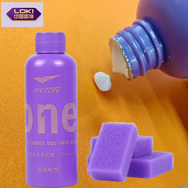 

LOKI No 1, профессиональный резиновый клей для настольного тенниса, 50/100 мл, повышает вязкость для ракеток для пинг-понга, аксессуары, губка для протирки