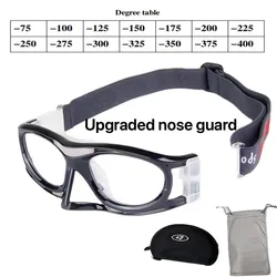 Prescription Sports Eyewear Diopter Sports Basketball Glasses Football Hyperopia Goggles Basketball Myopia Glasses For Teenagers