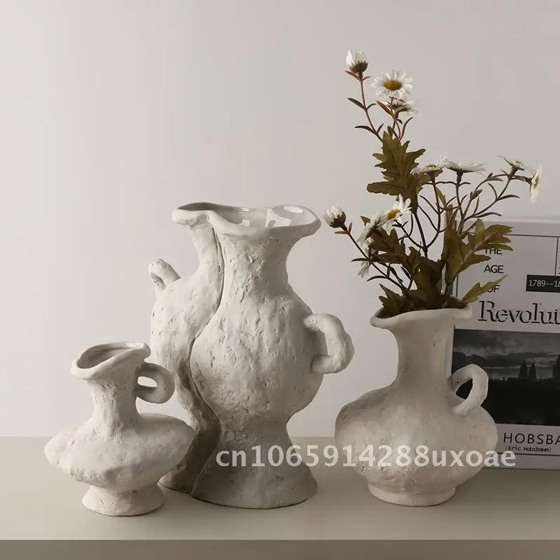 

Plain embryo art vase home decoration home decoration ceramic flower