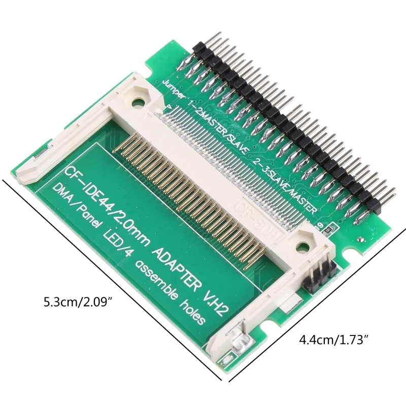 Đầu Nối Thẻ Nhớ, Thẻ Nhớ Đến 2.5Inch 44Pin Nam, Ổ Đĩa Cứng IDE Adapter Toàn Bộ Chuyển Đổi Kỹ Thuật Số Dropshipping