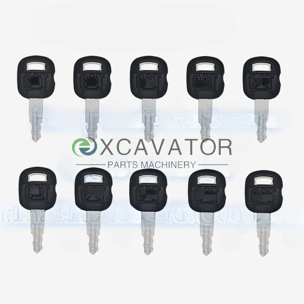 

10PCS Key For Caterpillar 5P8500 CAT Heavy Equipment Ignition Loader Dozer Metal & Plastic high quality