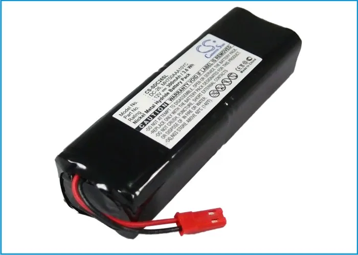 Dog Collar Battery For KINETIC MH700AAA10YC SportDog 650-053  DC-26 ST100-P  SWR-1  Prohunter SD-2400 300mAh  Ni-MH  12.00V