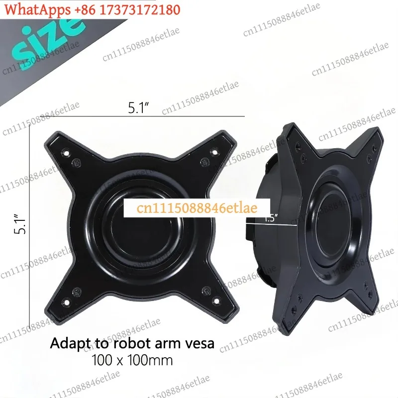 k3 VESA 75x75/100x100 Adapter Bracket for ASUS ROG XG27ACDNG PG27AQDM PG27UCDM – Monitor Wall Mount Converter