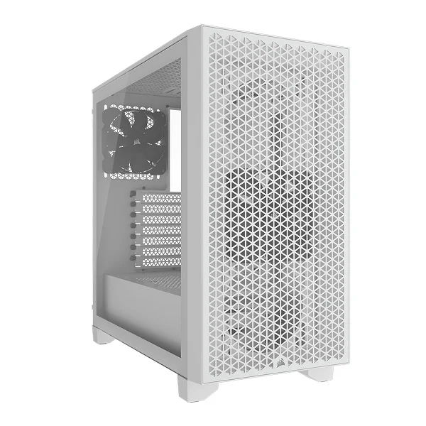 Corsair 3000D AIRFLOW Tempered Glass MID Tower Case White