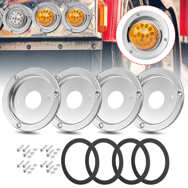 

Кронштейн для фонарей арбуза из нержавеющей стали, двухъярусный адаптер для арбуза, рамка заднего фонаря для грузовика, прицепа, грузовика, пикапа, трактора