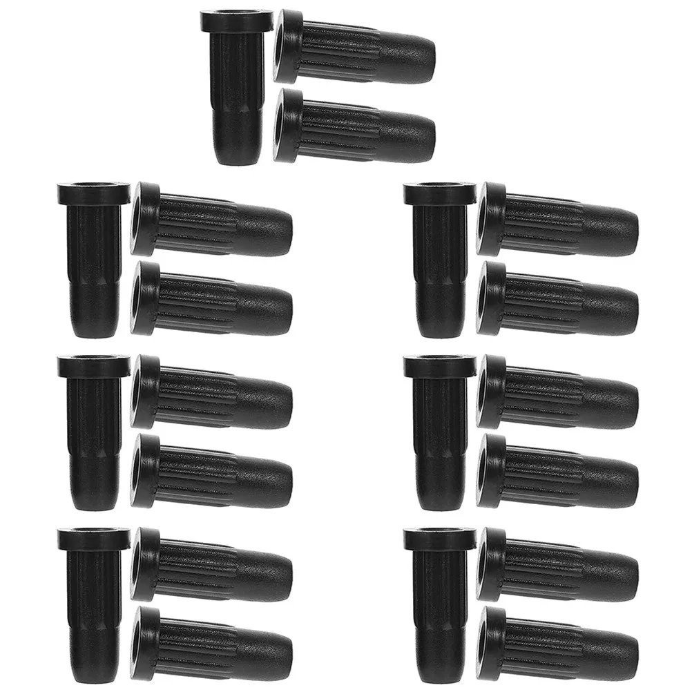 

35 шт. Защитные колпачки для колес офисных кресел, пластиковые накладки на ролики, защита от царапин для пола, для дома и офиса