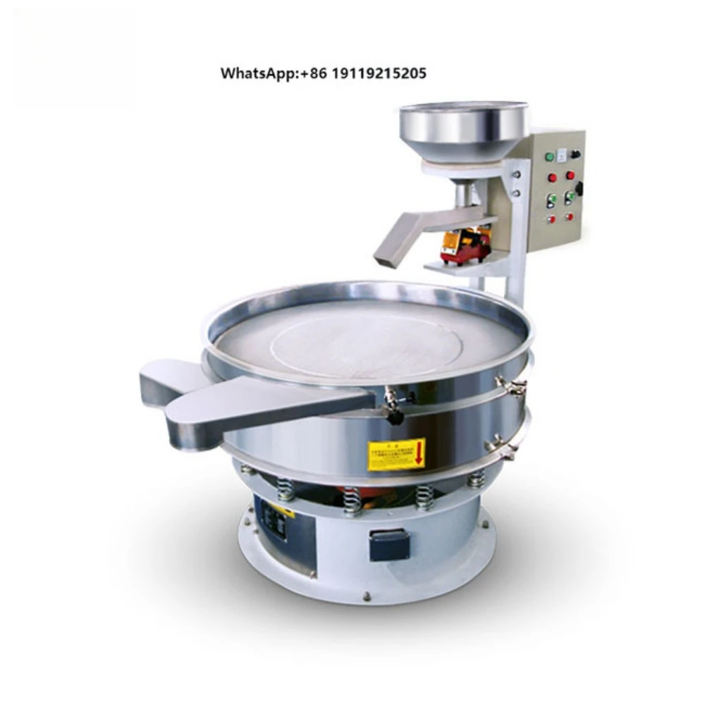 Stainless Steel Rice Sesame Coffee Sugar Flour Starch Spice Food Powder Ultrasonic Vibrating Sieve Sifter Screen Machine