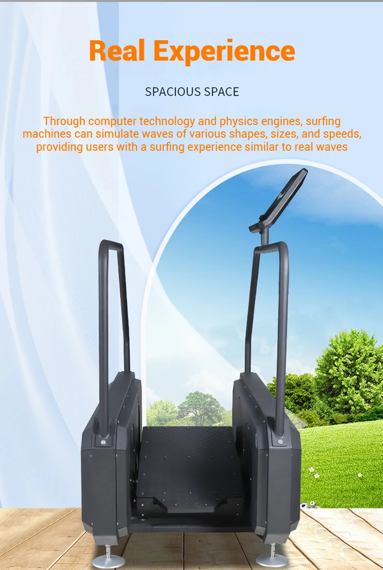 Abdominal Core Surfing Machine Trainer,Gym Surfing Machine Indoor Stepper Aerobic Exercise Hip, Leg