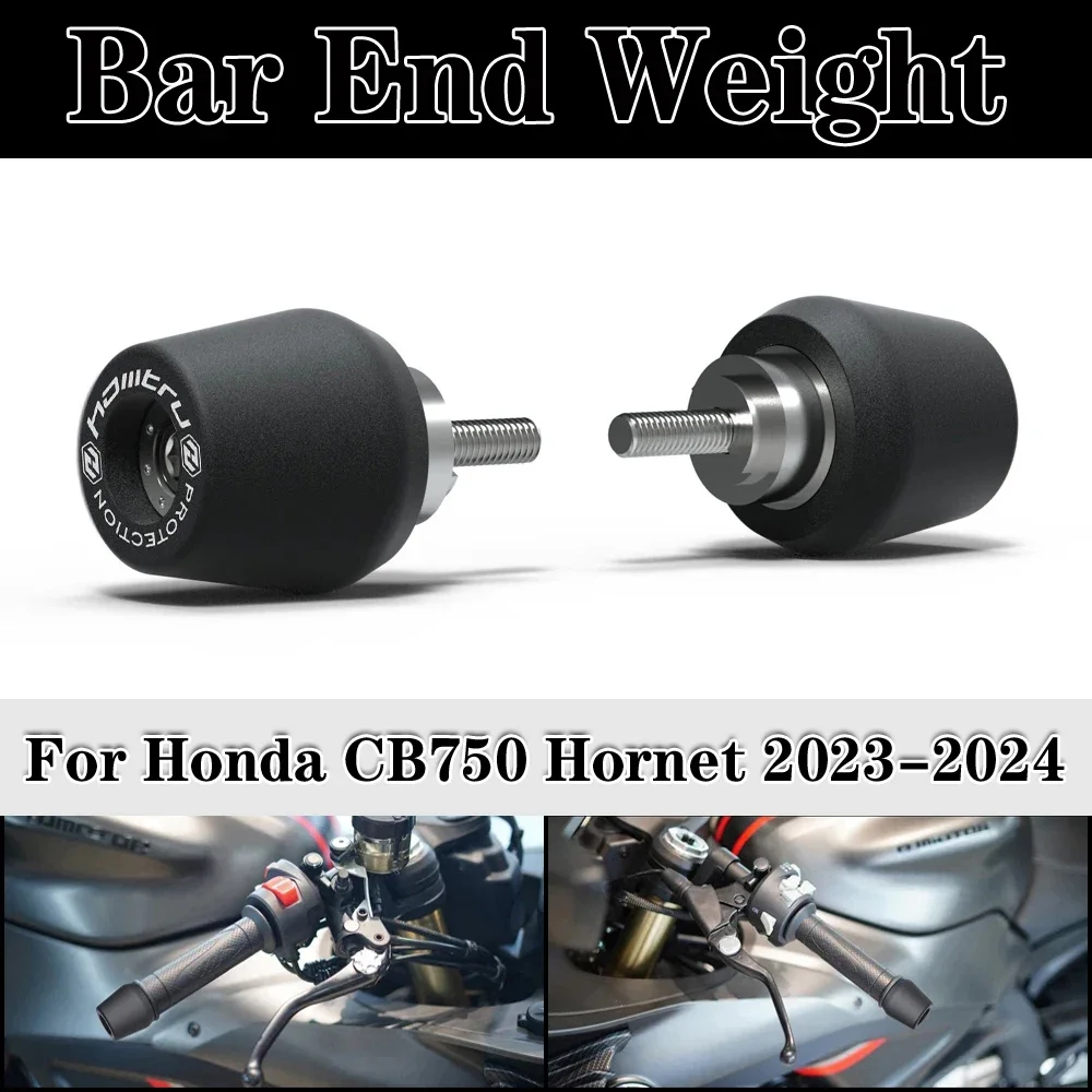 

For Honda CB750 Hornet 2023-2024 Motorcycle Handle Bar End Weight Grips Cap