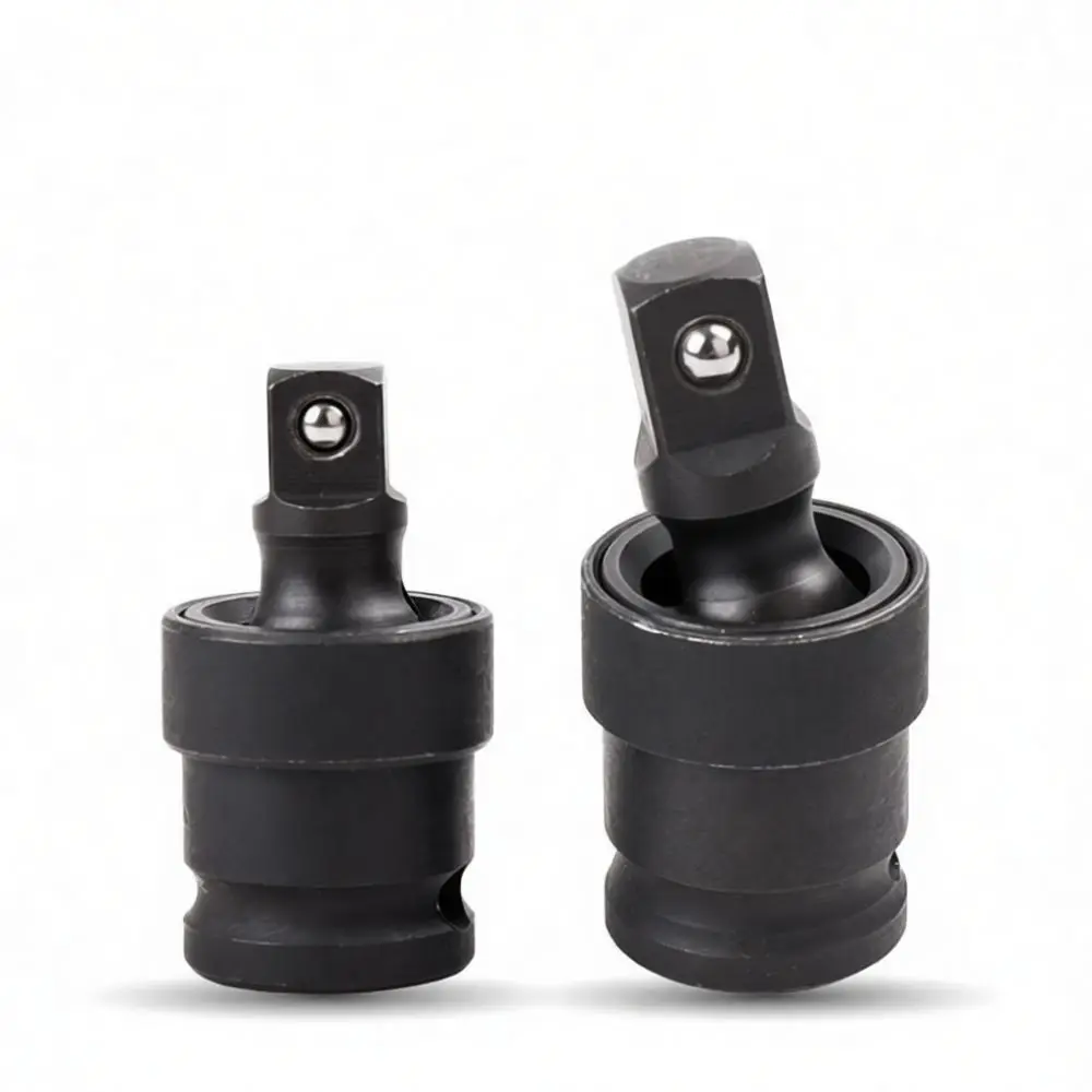 Impact Socket Universal Joint Swivel Adapter For Electric Wrench Air Tool 360 Degree Rotating Steel Connector Head