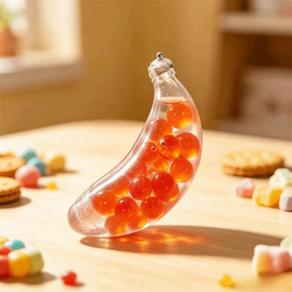 Sound Popping Bubble Slow Rebound Banana Reduce Pressure Fidget Slow Rising Milk Tea Cup Squishy Fidgets Reduce Pressure