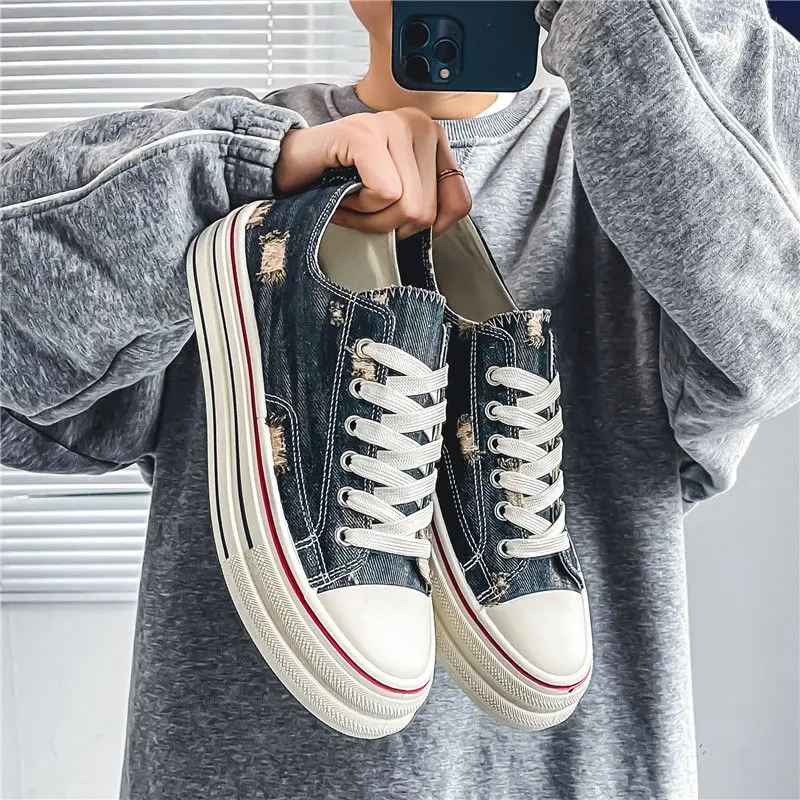 

Sneakers Lightweight Lace-up Miked Colour Height Increasing Male Shoe Size 44 Adults Luxury Sale Legitimate Men's Casual Shoes