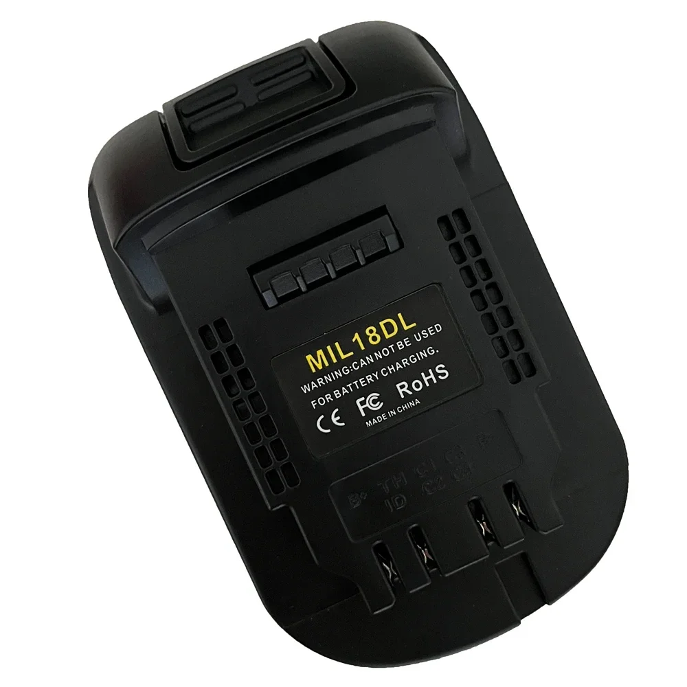 

MIL18DL Battery Adapter Converter for Milwaukee 18V Li-ion Battery Convert to For Dewalt 18V 20V Li-ion Battery Power Tools