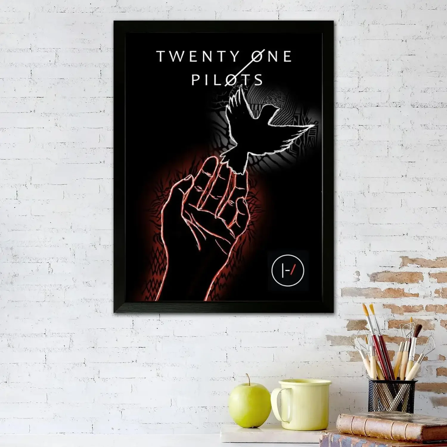 Twenty One Pilots Canvas Art Poster, Wall Art Picture Print, Modern Family Bedroom Decor Posters,Decorative painting