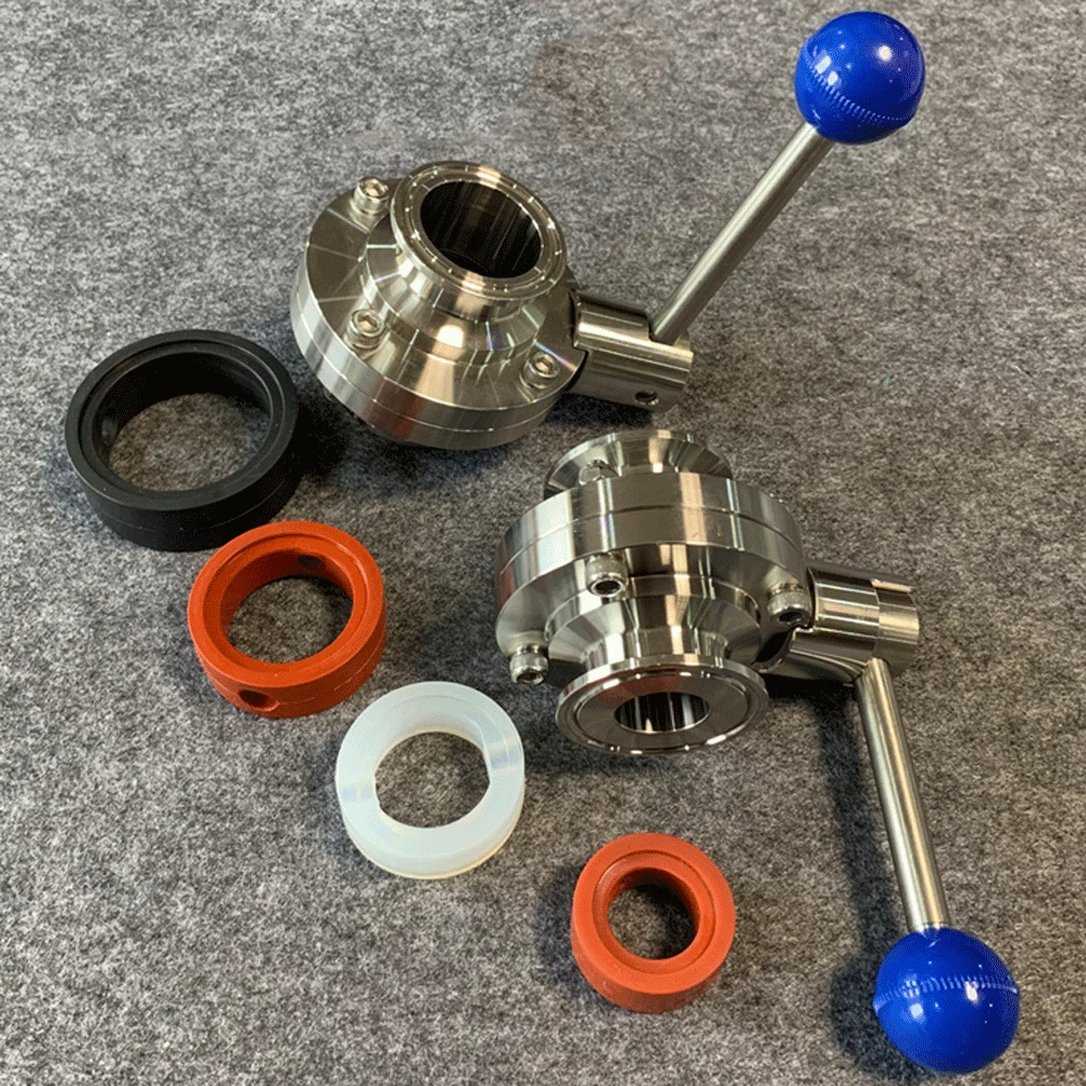 Dn22/200-400 rot vqm Lebensmittel dichtung dichtung für Absperr klappe Homebrew – Detail 3