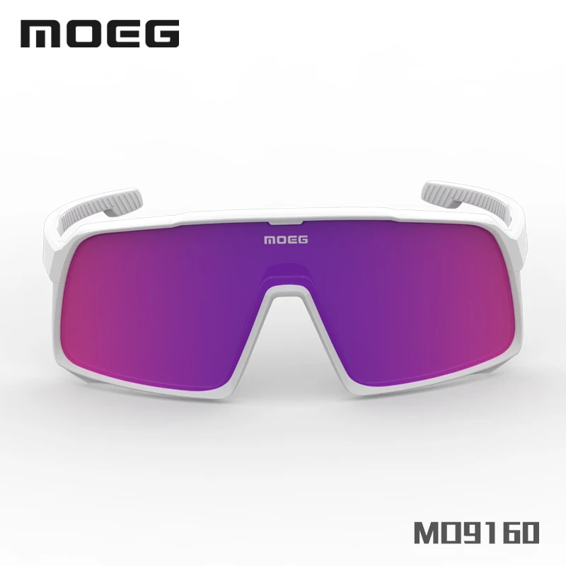 MOEG Photochromic UV400 Protection Sports Sunglasses Mens Cycling Glasses MTB Purple Pink Biking Sunglasses