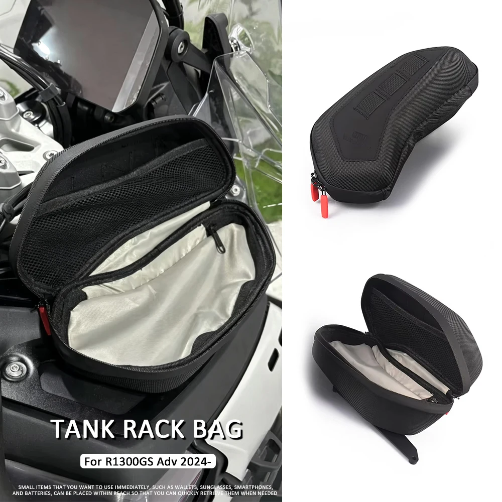 Motorcycle Waterproof Hard Tank Rack Bag Fuel Tank Storage Pouch Side Bag Accessories For BMW R1300GS Adventure R1300GSA 2024-