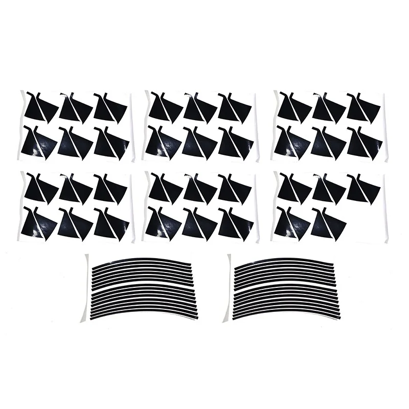 BYD Shark 6 Wheel stickers 4 sets black