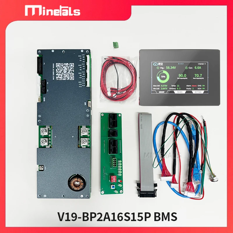 لوحة BMS لـ V19 JK العاكس BMS وV19 LCD وV19 PB2A16S15P PB2A16S20P Jikong BMS