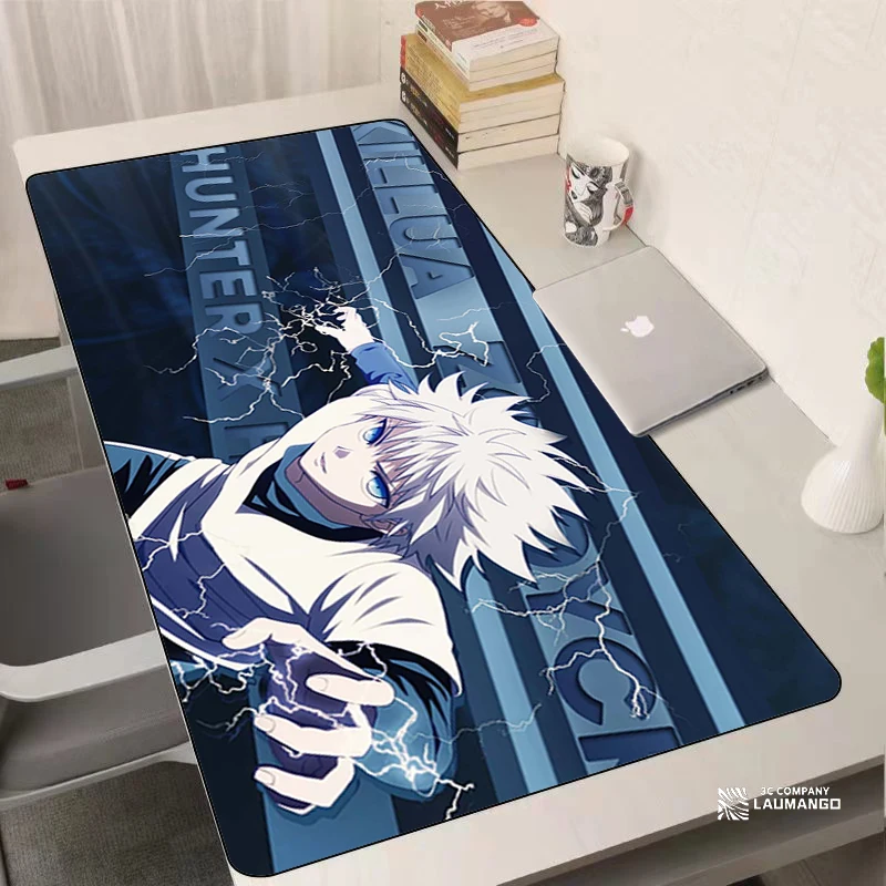 Mouse Pad Hunter X Hunter Xxl Pc Gamer Cabinet Keyboard Desk Mat Computer Large Deskmat Gaming Accessories Anime ковер Mousepad