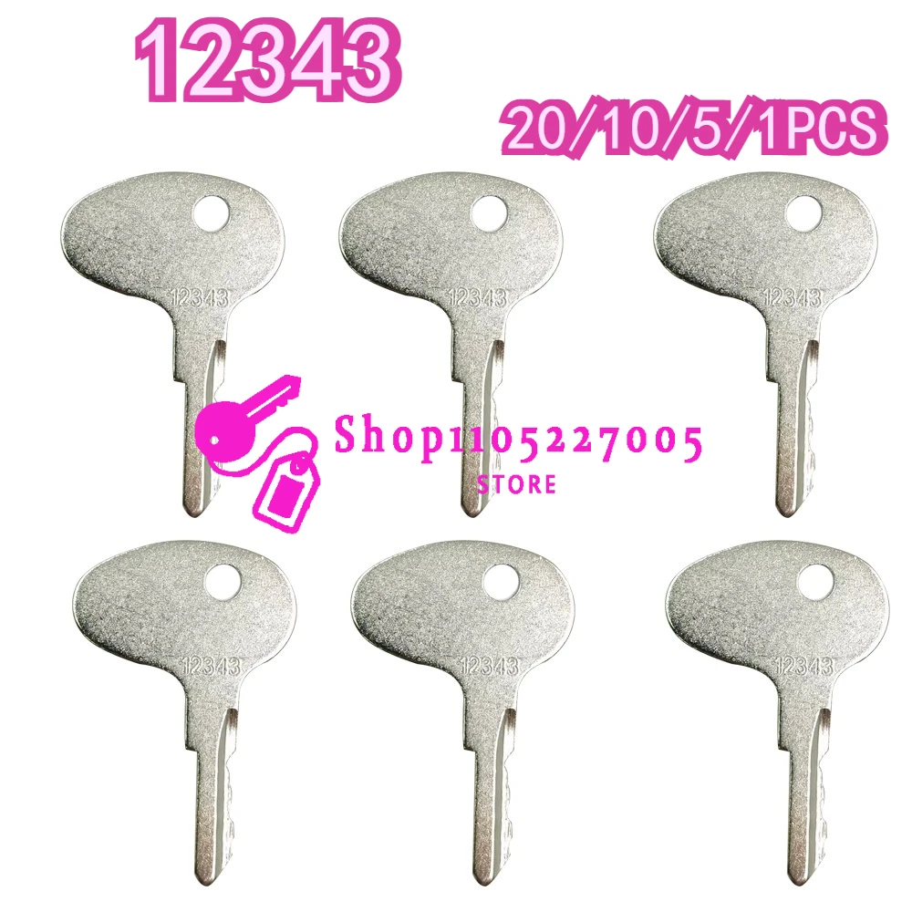 20/10/5/1 قطعة 12343 مفاتيح 123243 مفتاح إشعال 912-0514920 لرافعة شوكية أقدم M سلسلة جرار #1