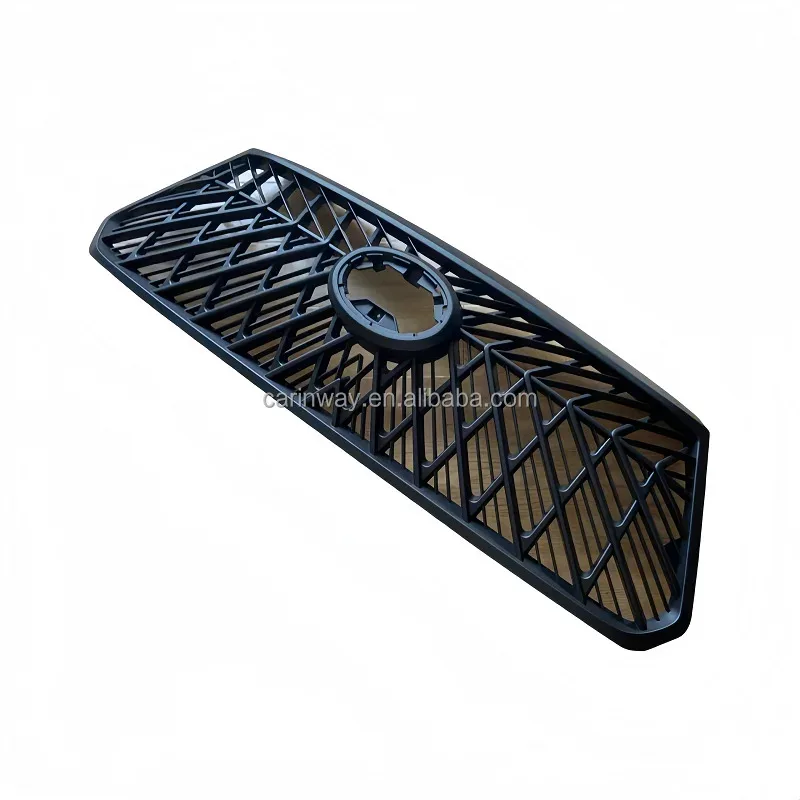 

Car Grills Mesh Matte Black Front Grille Bumper Grill Auto Body Parts Auto Radiator Net for va 2021