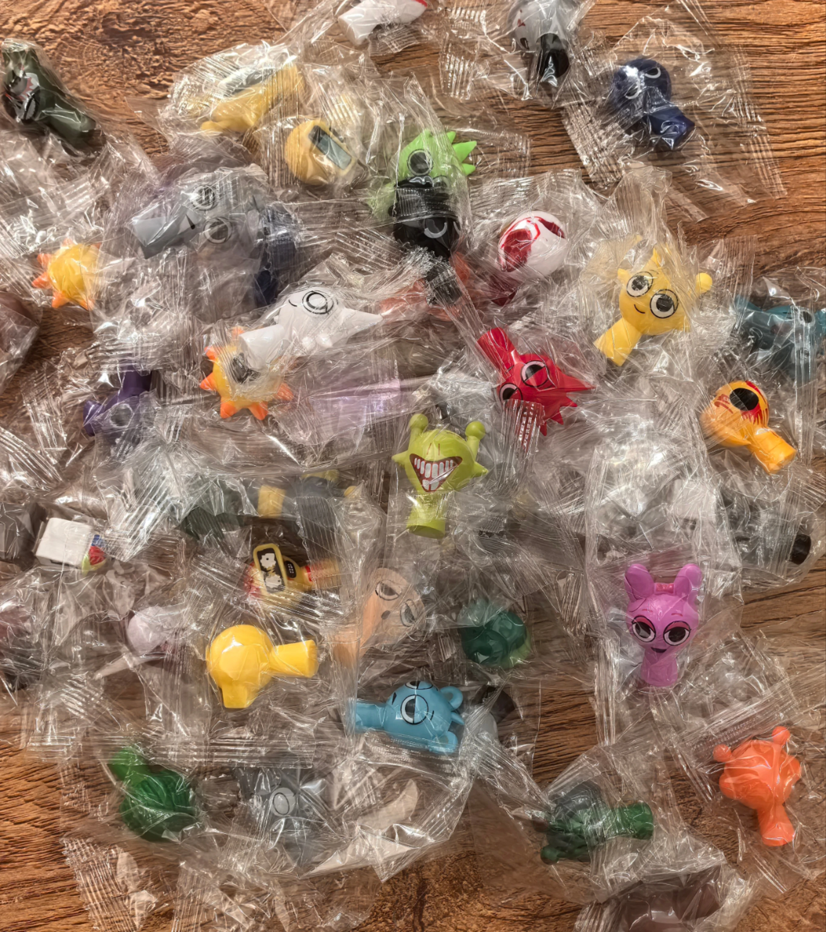 48 шт./компл. мини 3-5 см Sprunki фигурка игрушка мультфильм фильм Sprunki Wenda модель куклы фигурки детский подарок