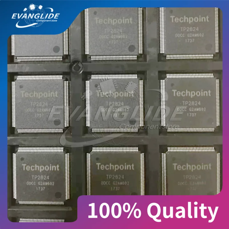 2 PCS/LOT TP2814 TP2804 TP2830 TP2854 TP2815 TP2828 TP2853 TPS9932 TPS2824 QFP-176 receiver chip