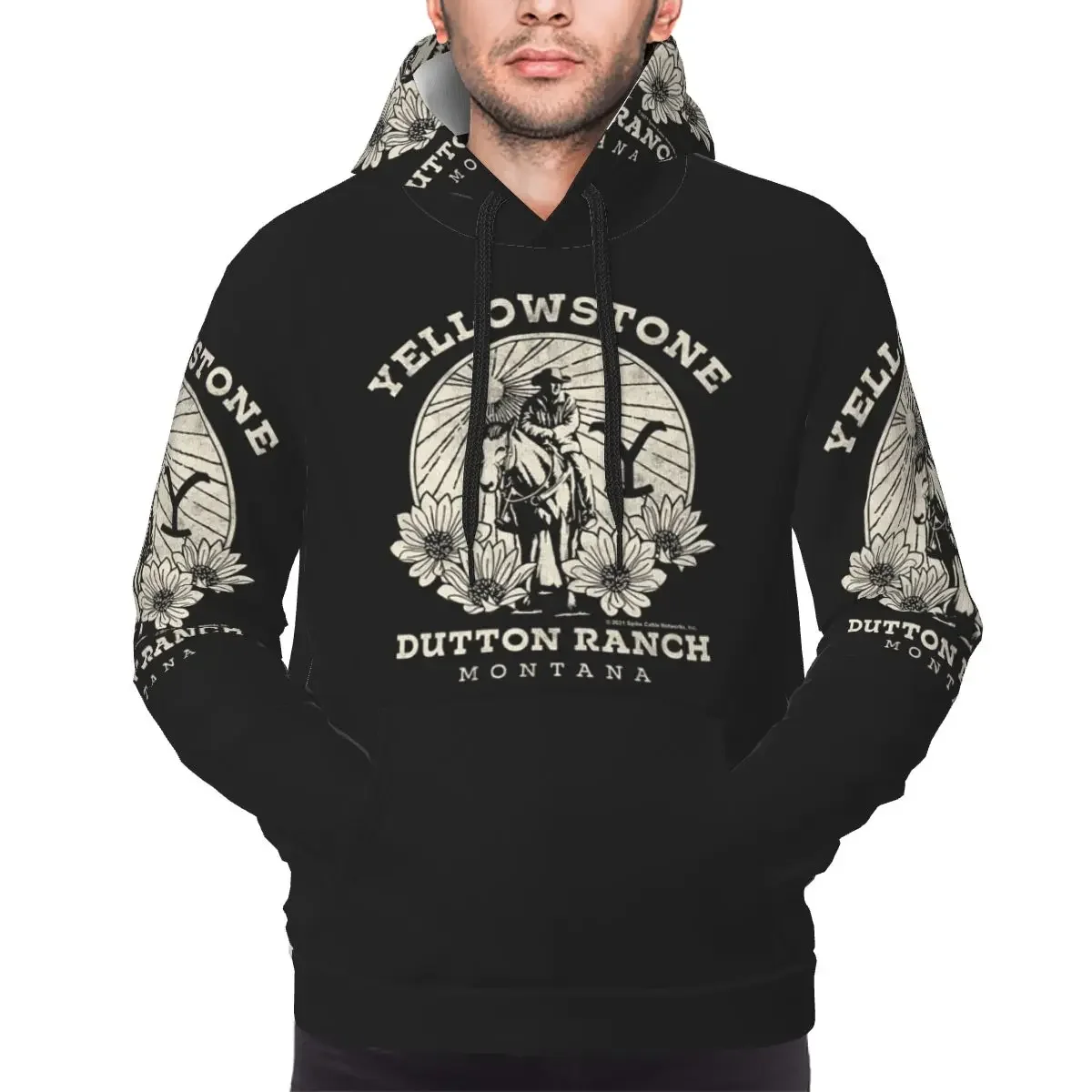 Yellowstone Dutton Ranch Hoodies Hip Hop Pullover Autumn Winter Men Women Sweatshirts Long Sleeve Tops