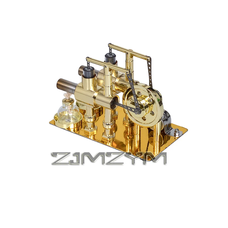 Two Cylinder Stirling Engine Model Generator Steam Engine Model Physics Experiment Popular Science Production Invention Toy