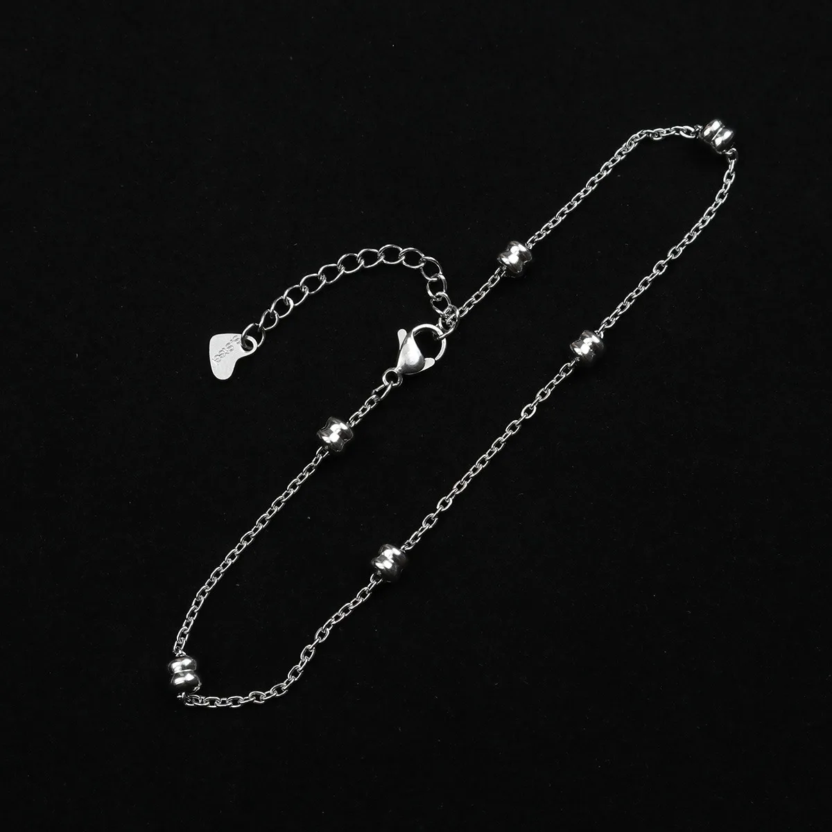New Trendy Stainless Steel Anklet Gold Color Round Link Chains On Foot Barefoot Sandals Anklet Bracelet Women Summer - detail 10