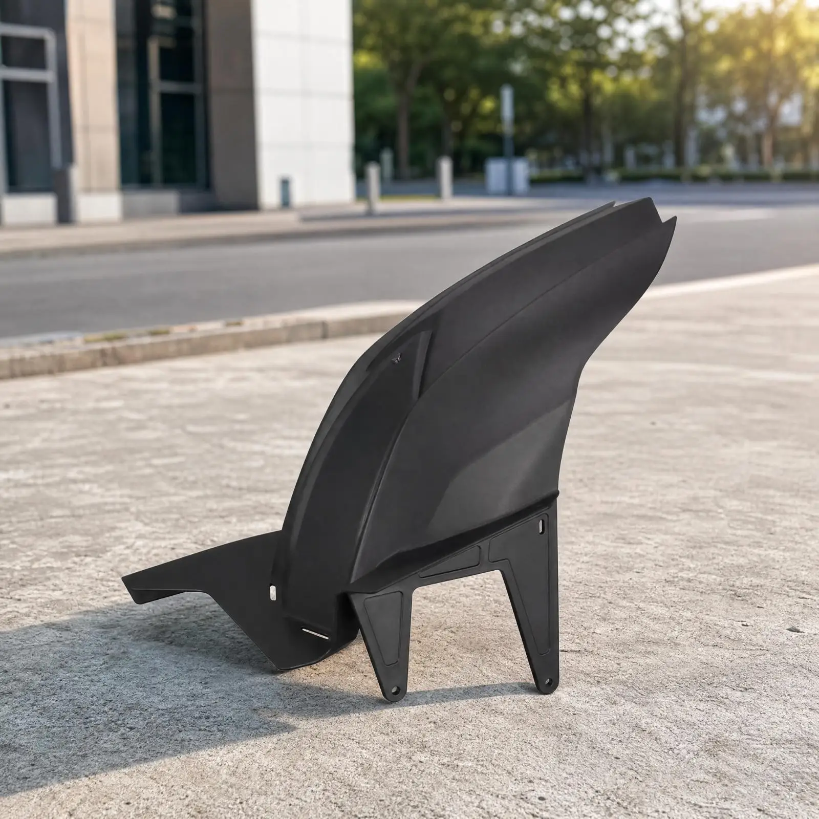 Plastic Motorcycle Rear Mudguard for SYM Maxsym TL500 TL508 2020-2025 Splash Guard Mud Flap Black Fender for Extended Travel