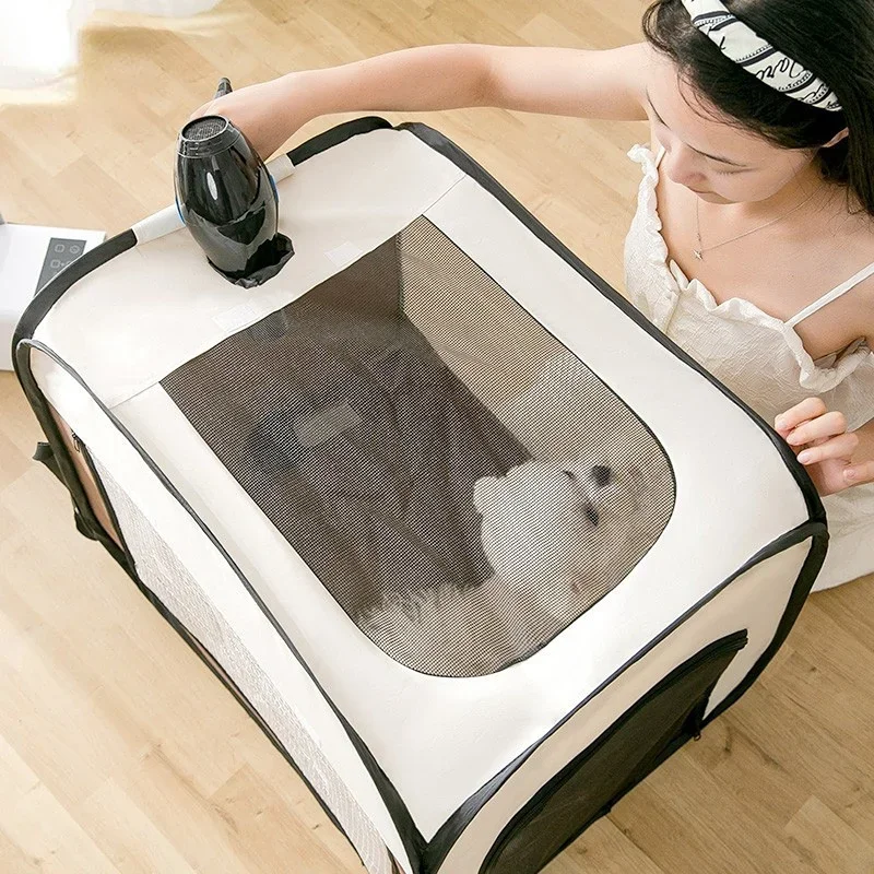 Pet Drying Box for Dog and Cat, Bath, Artifact, Hair Dryer, Grooming, Dry Room, Dog Bags, Paw