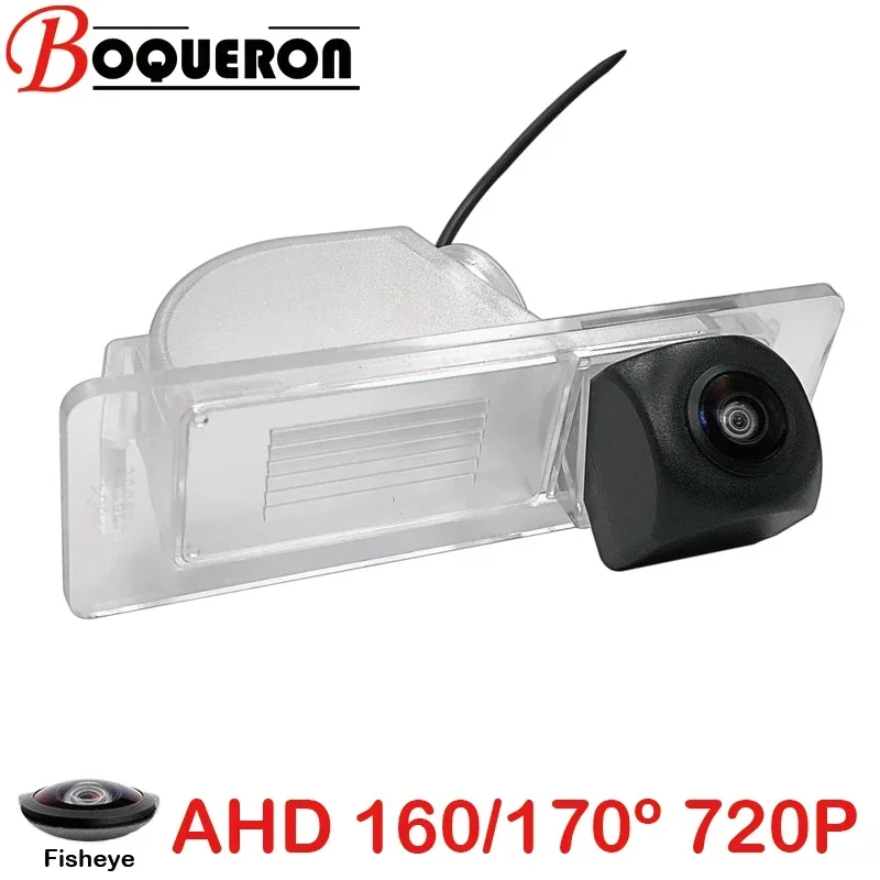 Fisheye 170 Degree 1280x720P HD AHD Car Vehicle Rear View Reverse Camera for Volkswagen New Santana Sedan JETTA for Skoda Rapid