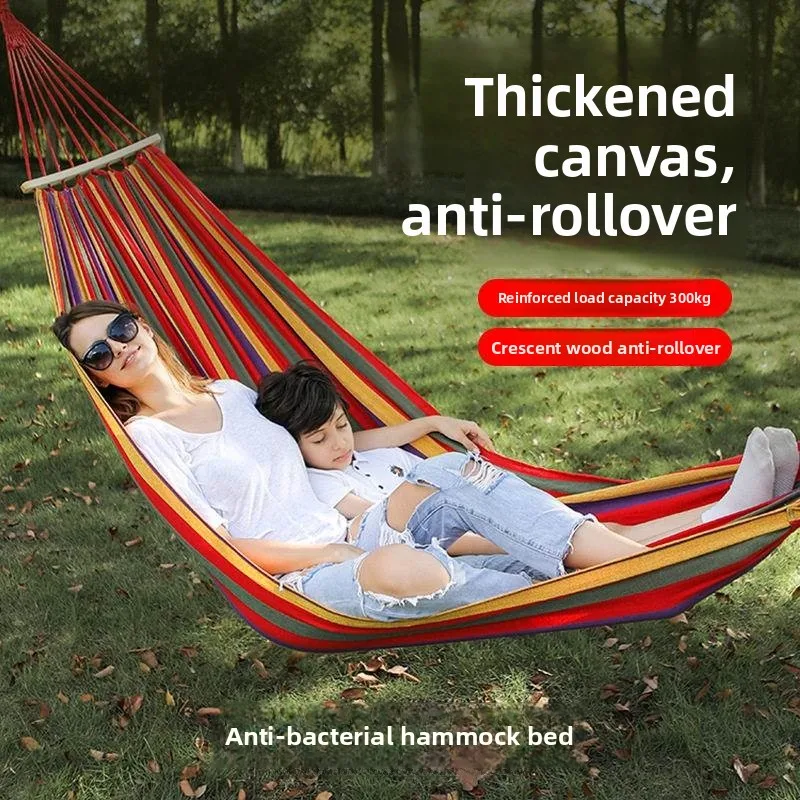 

Уличная широкая утолщенная качель-кровать с защитой от опрокидывания, двойное подвесное кресло-качели для дома, сада, кемпинга, пикника, для взрослых и детей