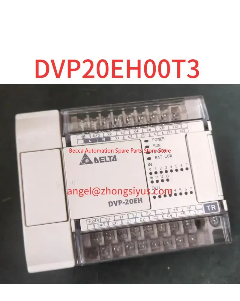 

Used DVP20EH00T3 PLC controller