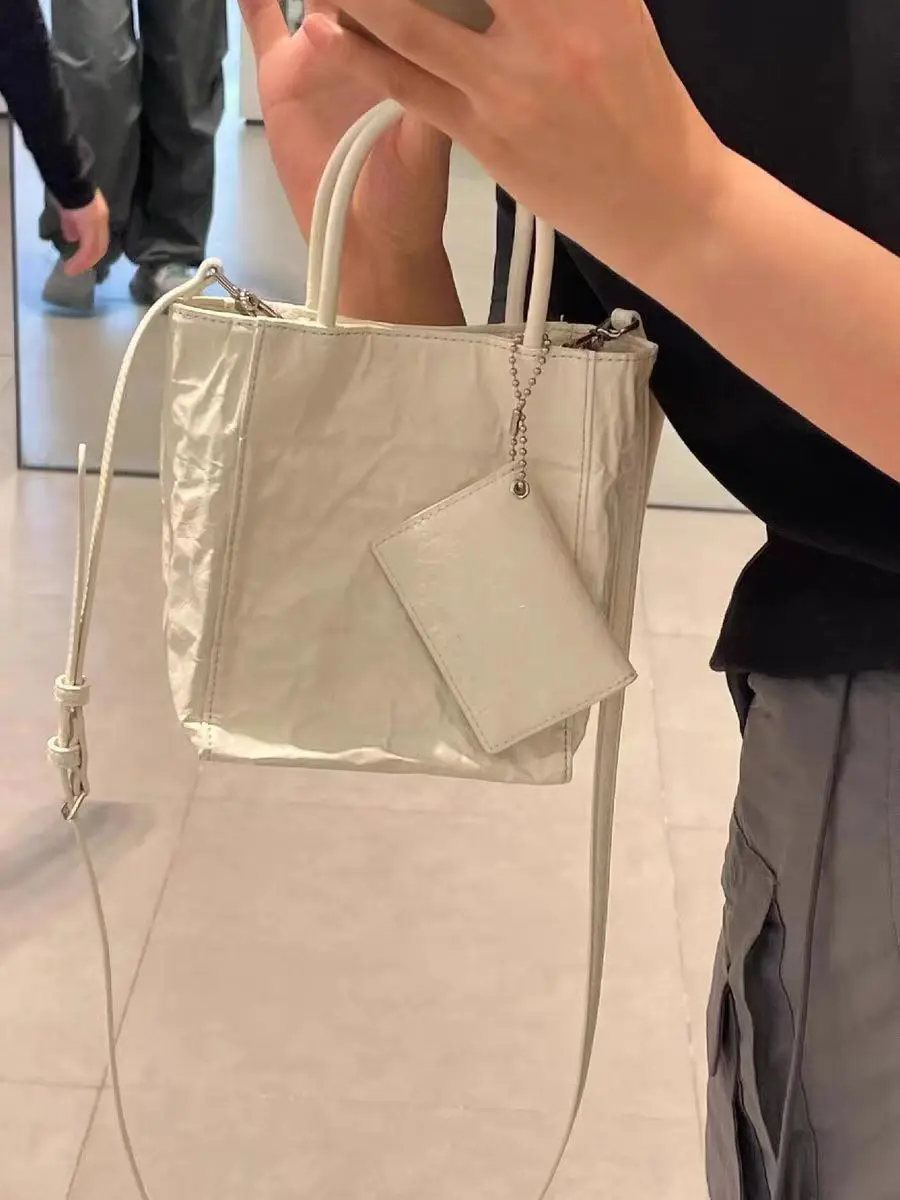 

Ele сложенная сумка-клатч для женщин, модная сумка через плечо в стиле ретро, универсальная высококачественная сумка-ведро Sle