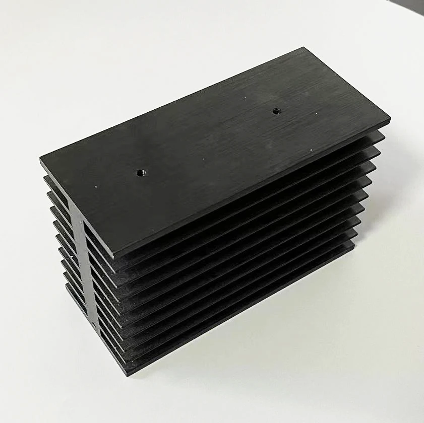 FM811 dissipatore di calore in alluminio pieno audio hifi radiatore Standard nero fai da te