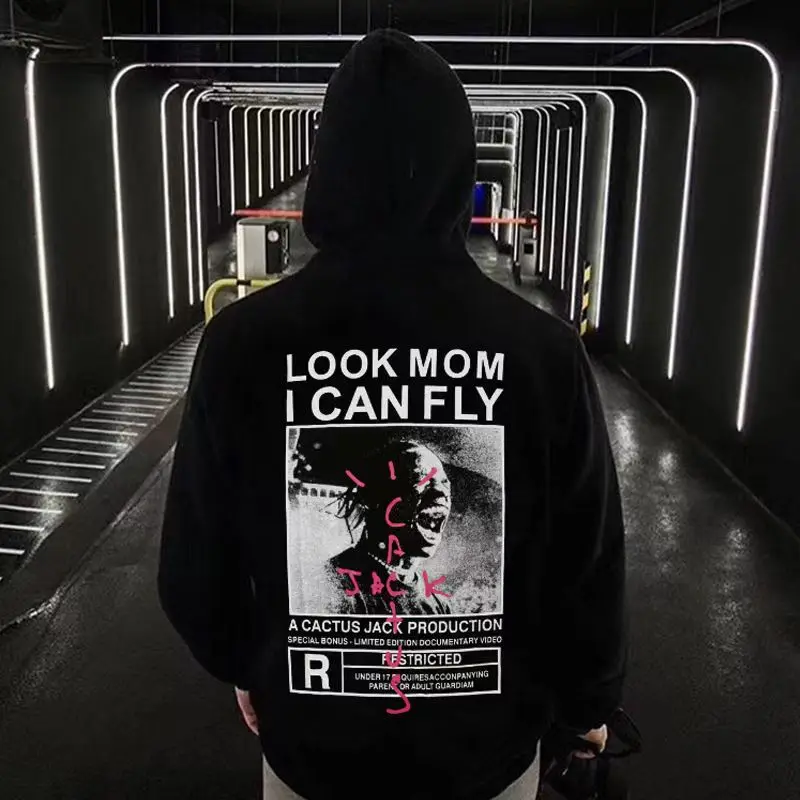 

2024 New Letter Printed American Trendy Sports Outerwear Velvet Hoodie Men's Autumn/Winter High Street Women Loose Brand Unisex