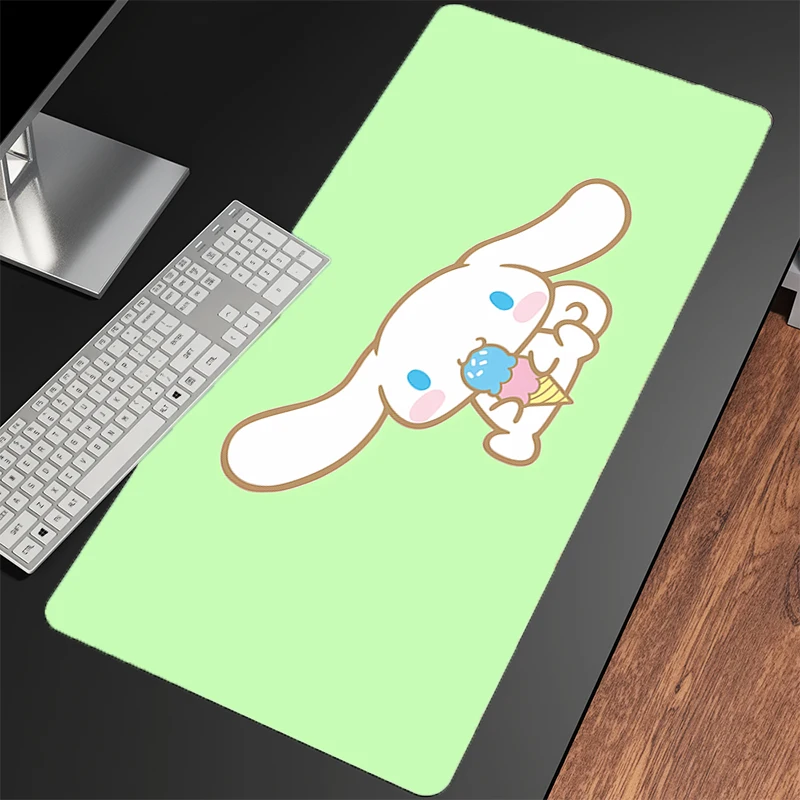 Gaming Muismat Cinnamoroll Voor Beste Cadeau Grote Computer Muismat Bureaumat PC Anime Tapijt Toetsenbord Gamer Accessoires Tafelmat