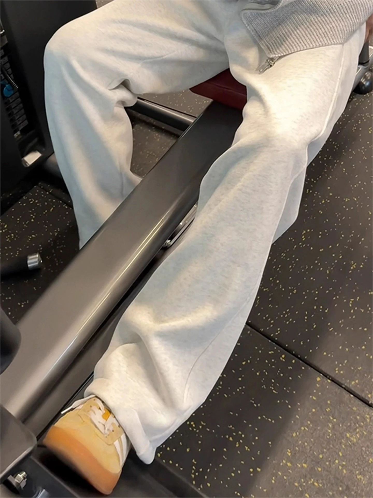 

Мужские спортивные брюки Thiened Fce, зимние теплые спортивные брюки с защитой от холода, повседневные длинные брюки прямого кроя с высокой талией