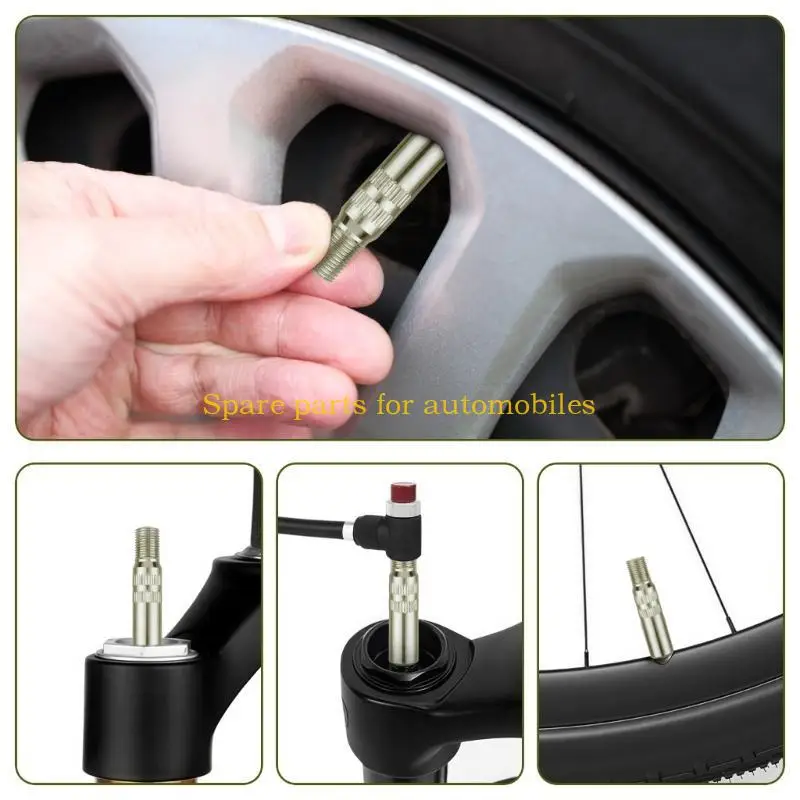 

H58F упаковка из 2 премиальных атмосферопродажных металлических шинорезок, устойчивых к окисленным резьбовым автомобильным