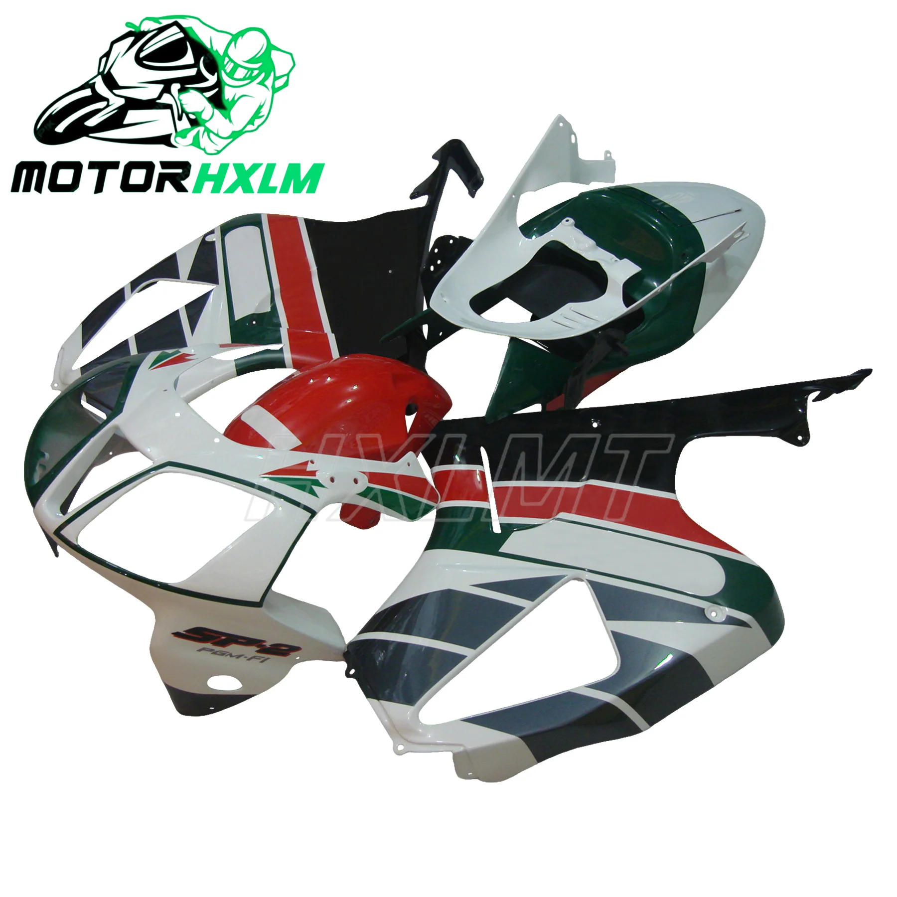 

Fit for Honda VTR1000 RC51 SP1 SP2 2000 2001 2002 2003-2006 Smooth Fairing kit Bodywork fairing Full fairing kit Plastic Molded