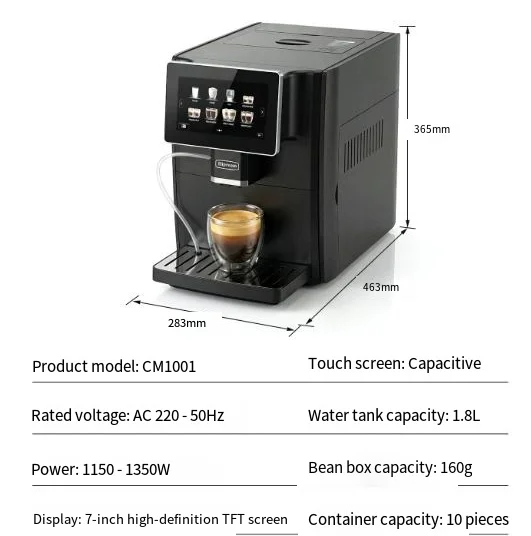 Home office grinder Bean grinder，For Hipresso Automatic espresso machine